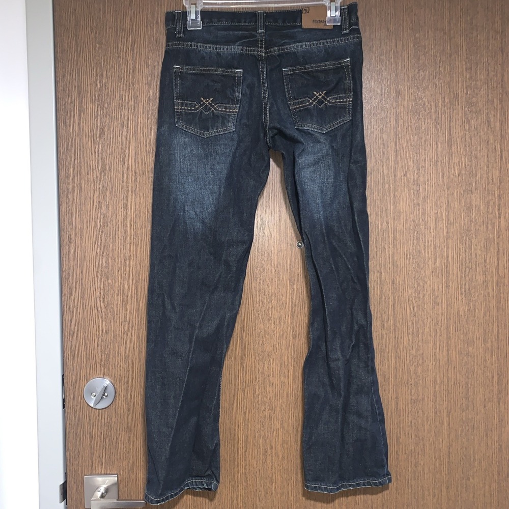 Flypaper Jeans Size 16 Skinny Jeans Denim Y2k  Dark Wash - Picture 3 of 6
